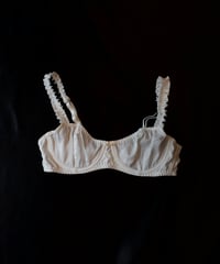Fruity Booty x Hai Silk Frill Bra in White