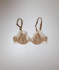 Wire Bra in Flower Ginger