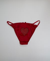 Agent Provocateur Ettie Silk Full Brief in Red