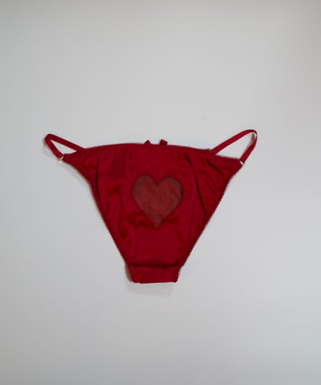Agent Provocateur Ettie Silk Full Brief in Red