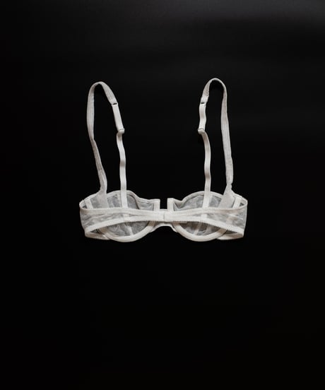 Jeanne Balcony Bra in Shiro