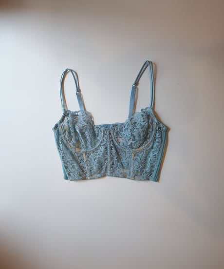 I.D. Sarrieri Wire Bustier in Ice blue