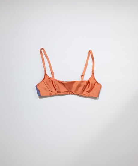 Overneath SATIN BRA 030S in Orange