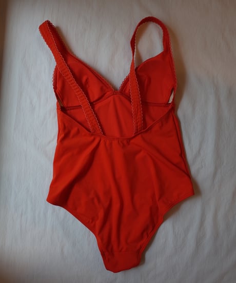 Princess TamTam Red One Piece Swimsuit