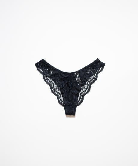 <再入荷>Peco Bra Black Thong Set