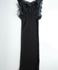 Oscalito FILO SCOZIA Cotton Tanktop in Black