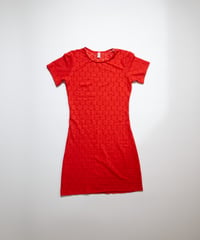Yasmine Eslami Virginie Dress T-shirt in Cherry