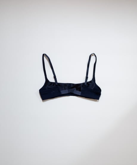 Overneath SATIN BRA 030S in Navy