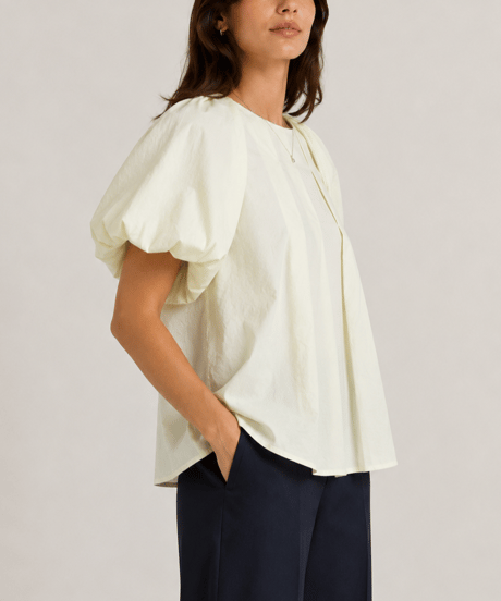 tulip sleeve blouse