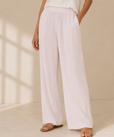 sculpt pleated pants