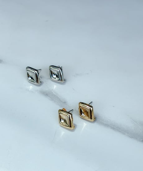 Mini Square Pierce / ミニスクエアピアス
