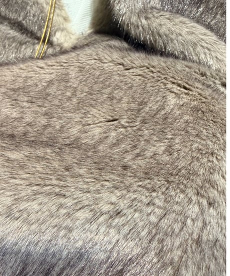 minimal fur vest