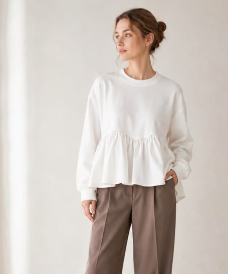 balance peplum tops