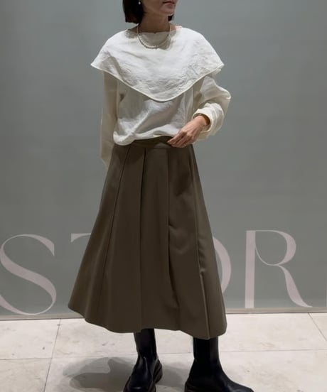 drape cape blouse