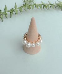 2Way Pearl Cascade Ring & Ear Cuff / パールカスケードリング＆イヤーカフ