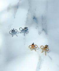 Twist Ribbon Pierce / ツイストリボンピアス