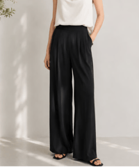 high waist straight pants　【ＲＥＰＥＡＴ】