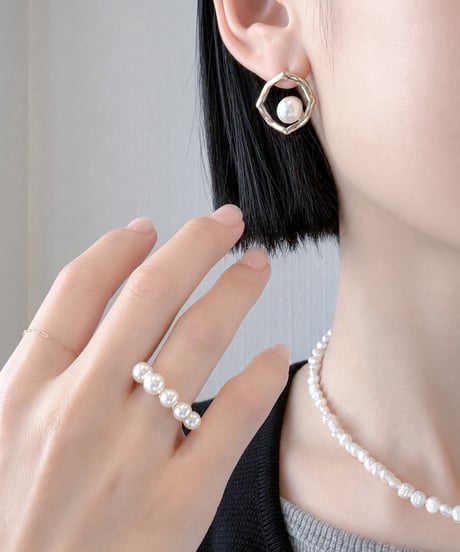 Pearl Orbit Pierce/ パールオービットピアス