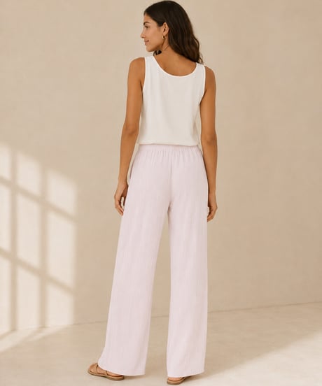 sculpt pleated pants