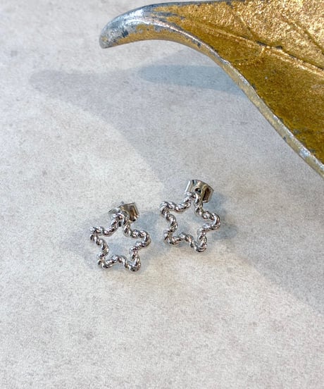 Star Rope Pierce / スターロープピアス
