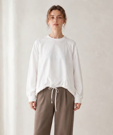 drawstring blouse