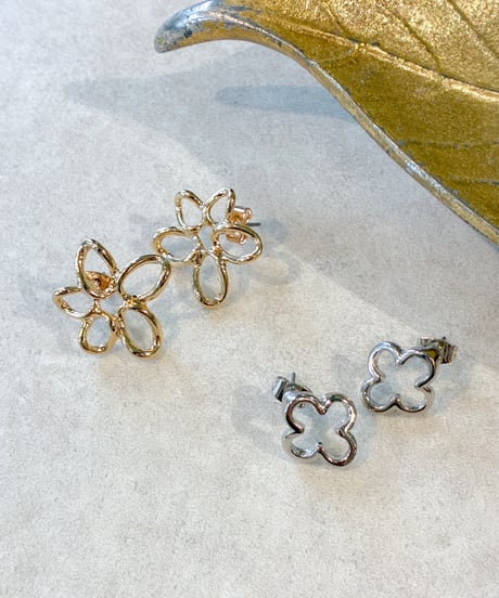 Open Flower Pierce / オープンフラワーピアス
