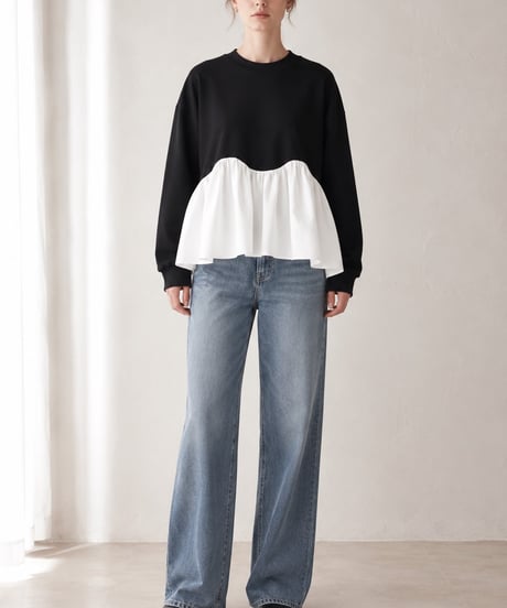 balance peplum tops