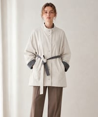 dual face check coat