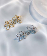 Open Flower Pierce / オープンフラワーピアス