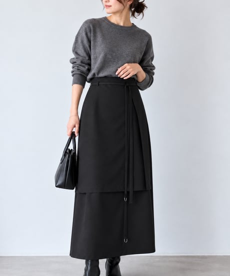 layered lap skirt