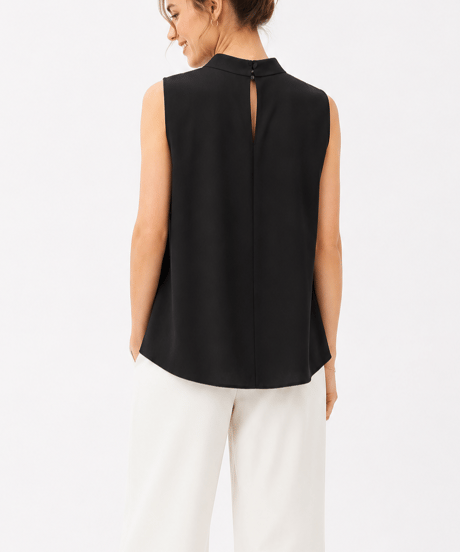 scarf combo blouse