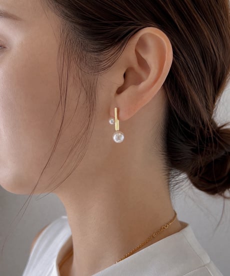 Pearl Comet Pierce / パールコメットピアス