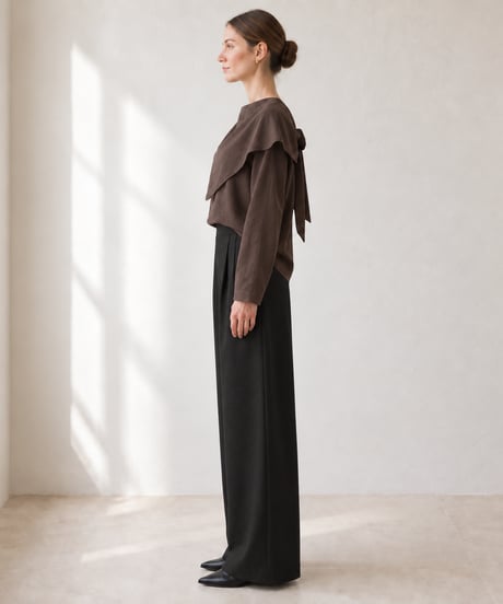 drape cape blouse
