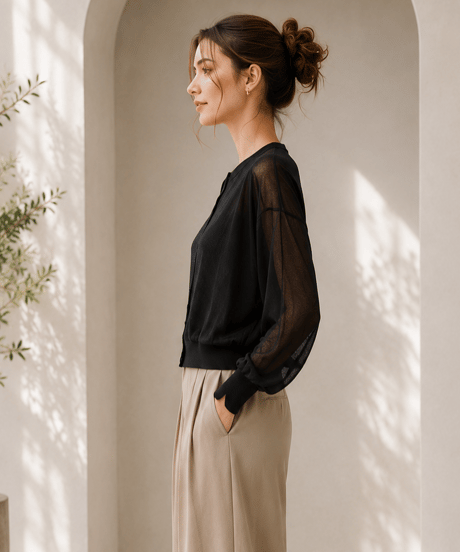 airy 2way cardigan