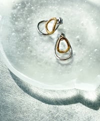 Bicolor Drop Pierce / バイカラードロップピアス