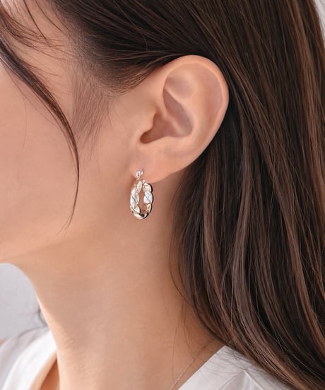 Twist Hoop Pierce / ツイストフープピアス