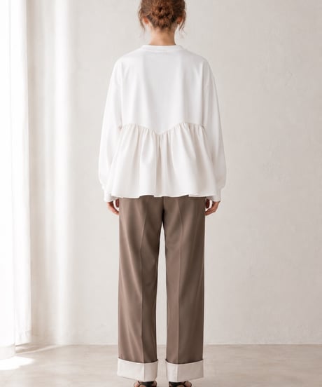 balance peplum tops