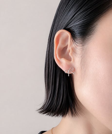 Twist Ribbon Pierce / ツイストリボンピアス
