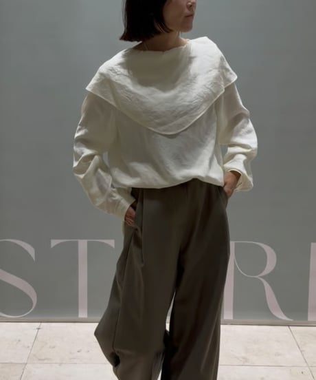 drape cape blouse