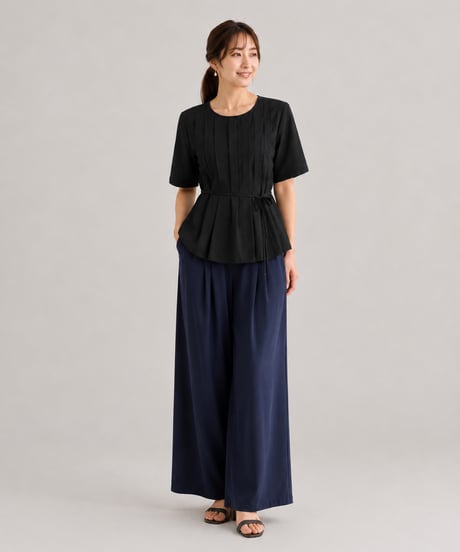 contour pleat blouse