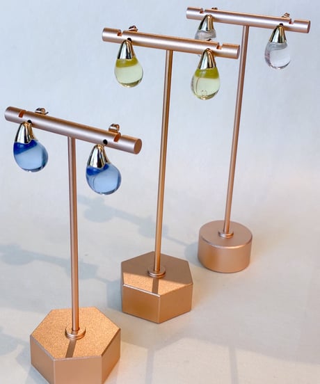 Clear Drop Pierce / クリアドロップピアス
