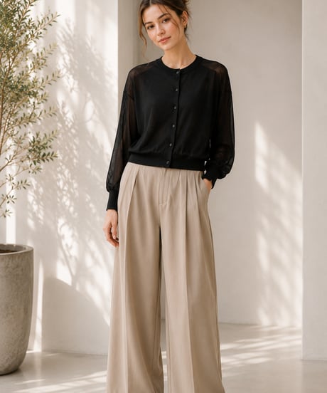 airy 2way cardigan