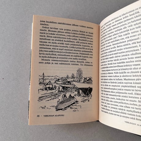 Finland Wsoy Book / Veneen hoito