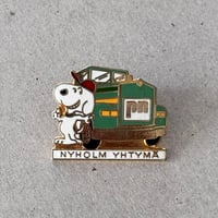 snoopy pin / Nyholm yhtymä