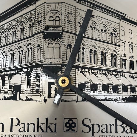 finland bank logo clock