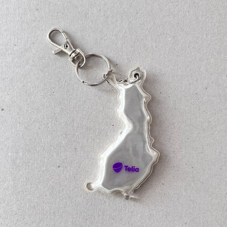 Finland Telia logo reflectors