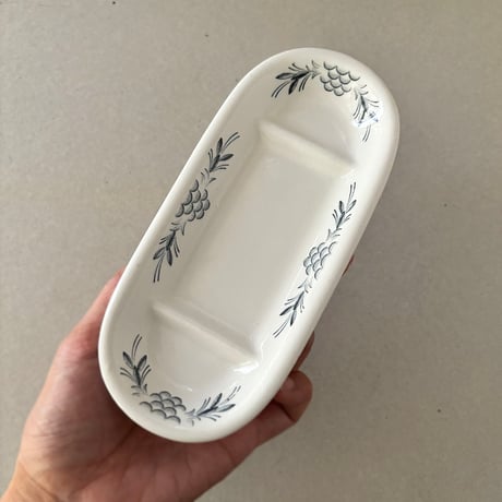 Finland arabia soap dish  細長