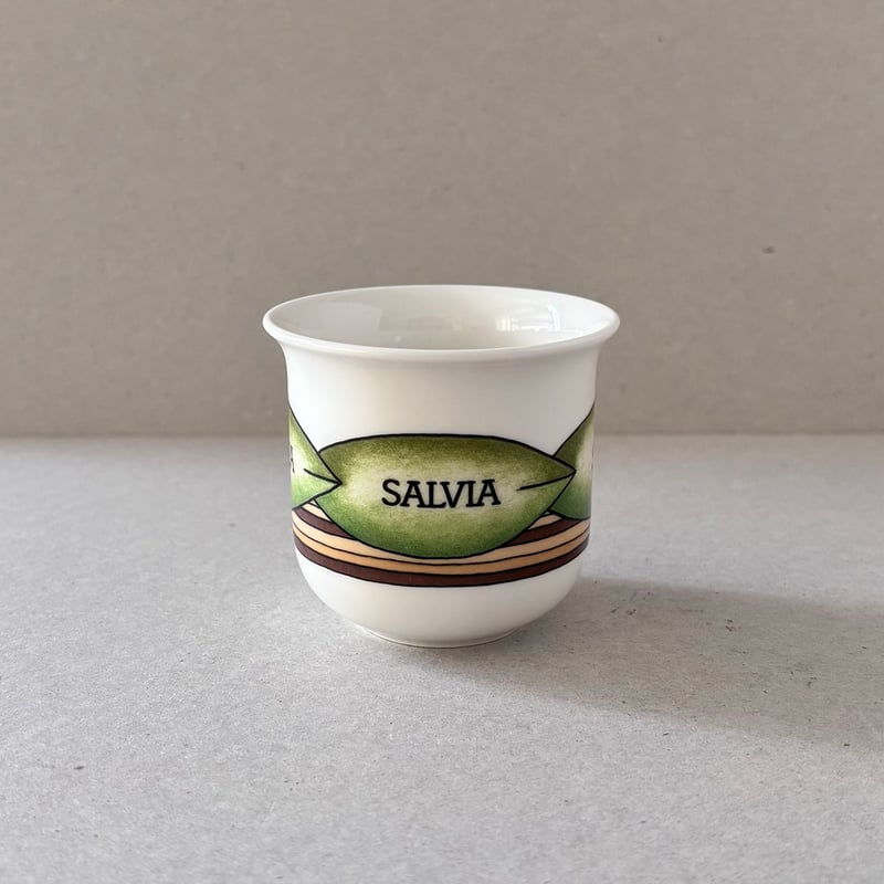 arabia arctica cup sage | retro number