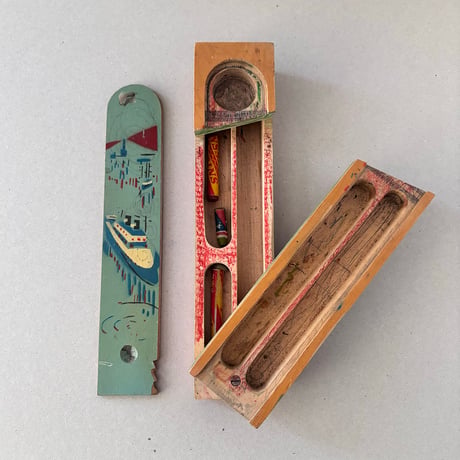 Finland pencase ship motif