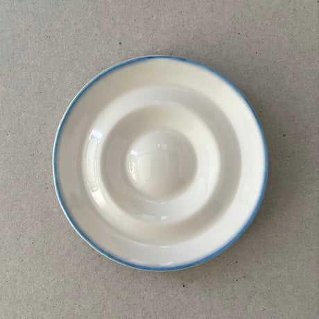 arabia cool suger pot blue line
